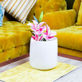 Z1872 Vase Weiss/Opal Saiku H 154 mm